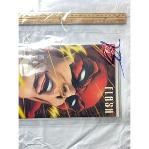 DC Comics‎ The Flash Comic Book Issue Unknown Year Red Yellow Action